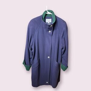 Avoca Navy Green Ireland Wool Jacket